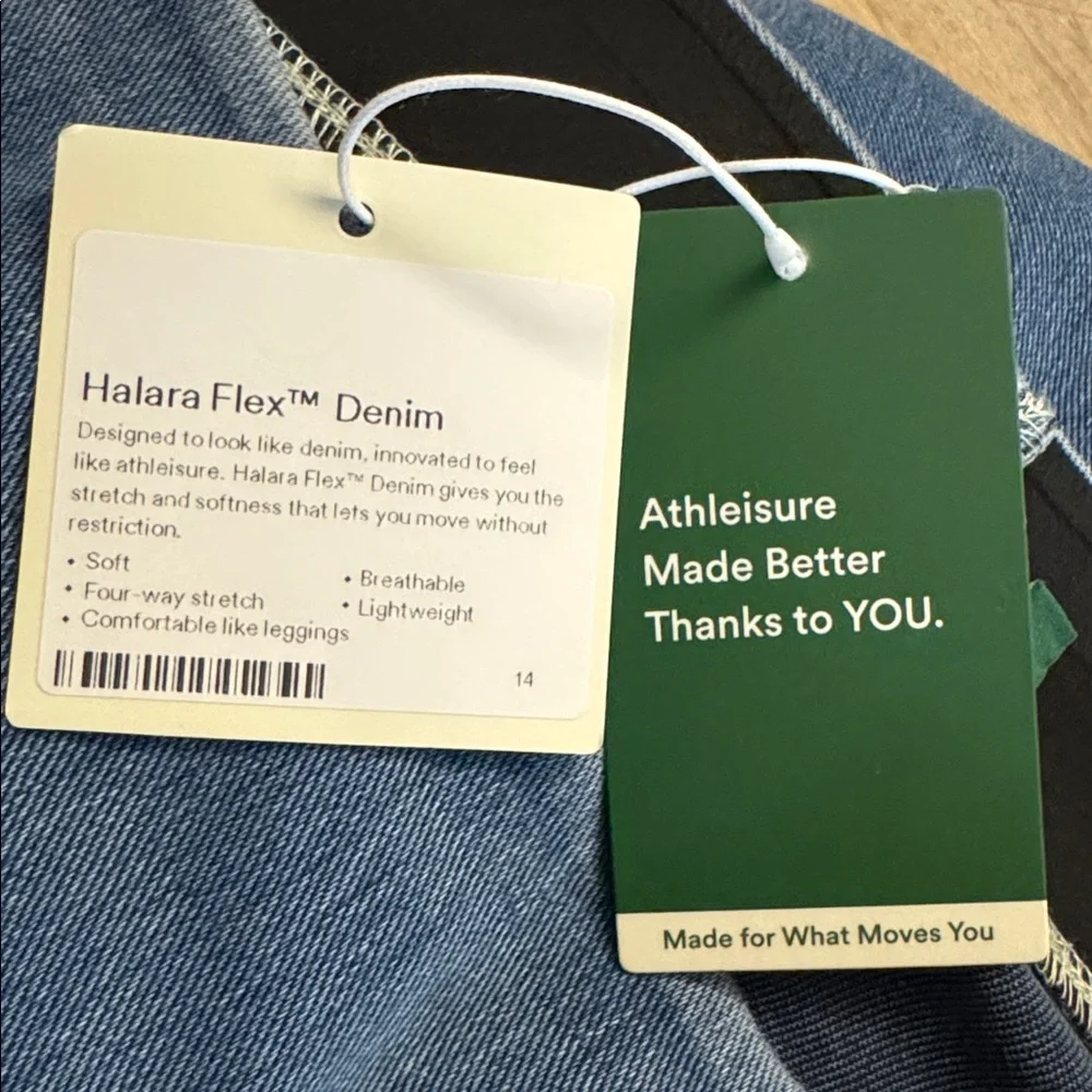 Halara Flex™ High Waisted Tummy Control Wide Leg Casual Jeans with Pockets - Picture 10 of 11